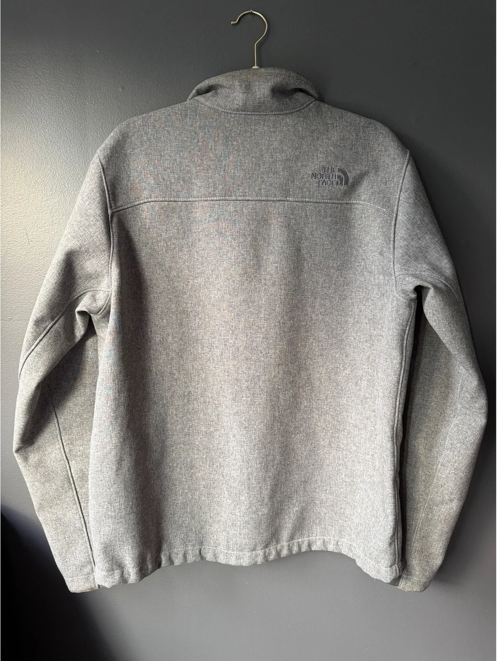The North Face Gray Full-Zip Jacket